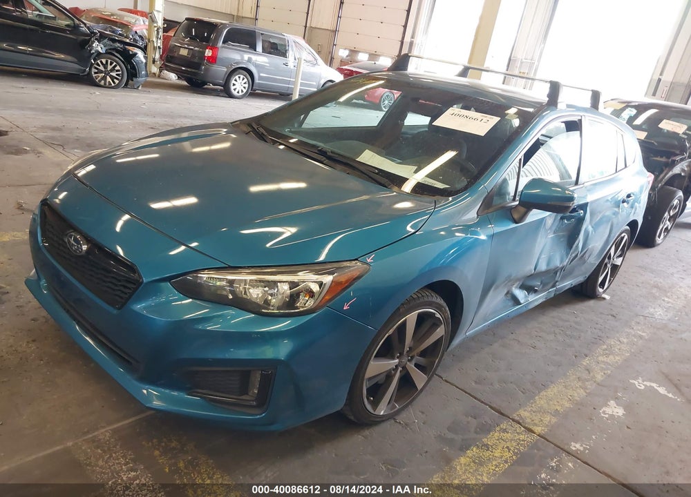 2019 SUBARU IMPREZA 2.0I SPORT VIN: 4S3GTAJ65K1740221