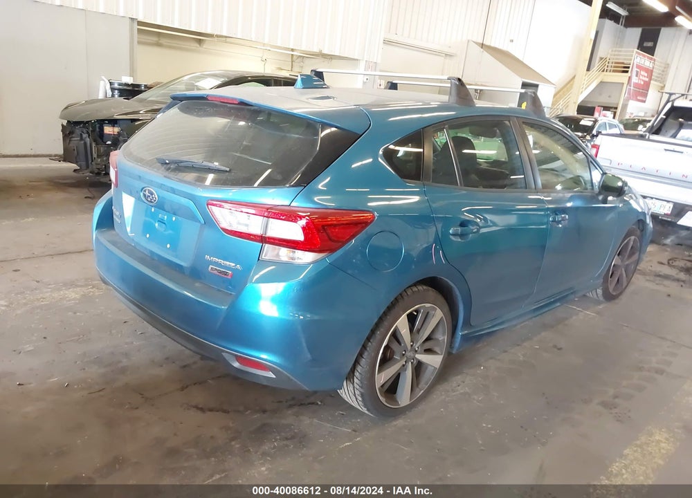 2019 SUBARU IMPREZA 2.0I SPORT VIN: 4S3GTAJ65K1740221