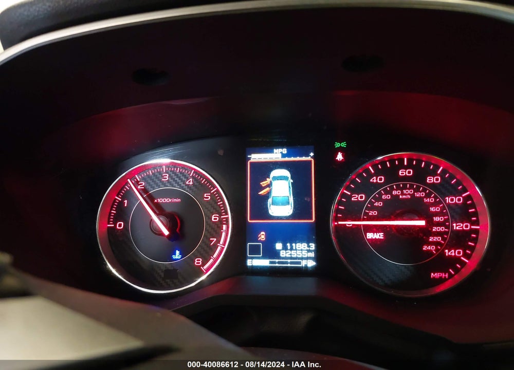 2019 SUBARU IMPREZA 2.0I SPORT VIN: 4S3GTAJ65K1740221