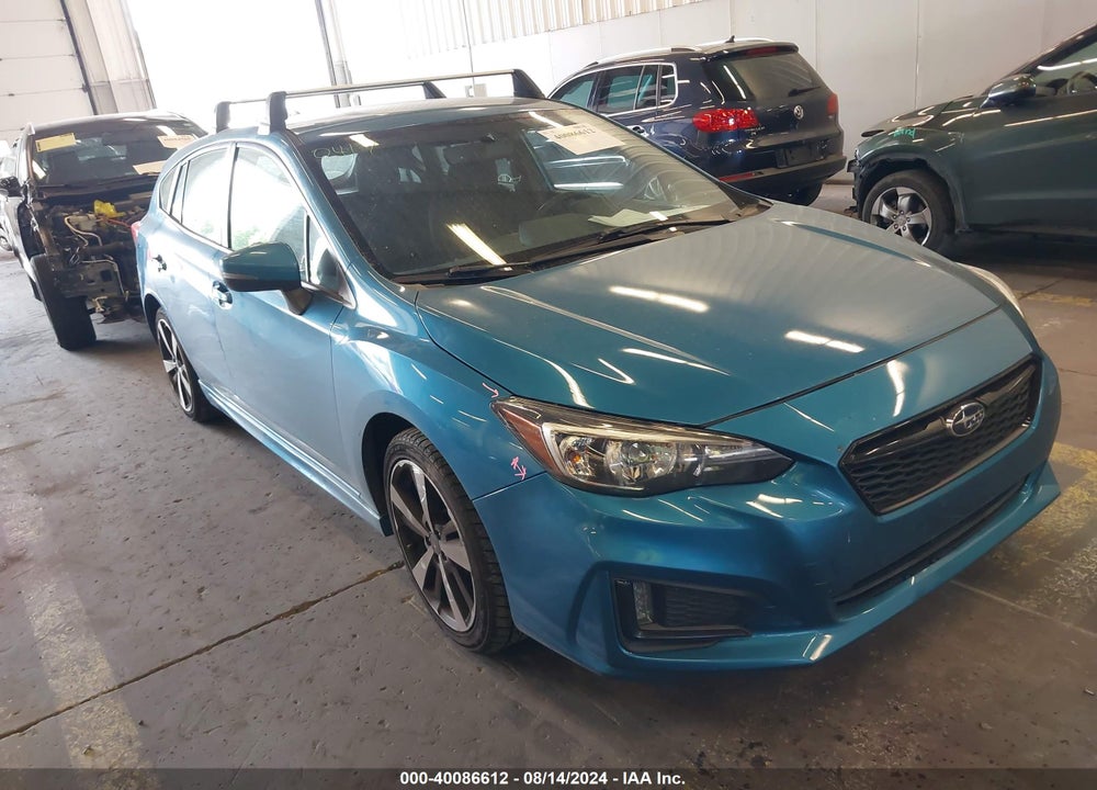 2019 SUBARU IMPREZA 2.0I SPORT VIN: 4S3GTAJ65K1740221