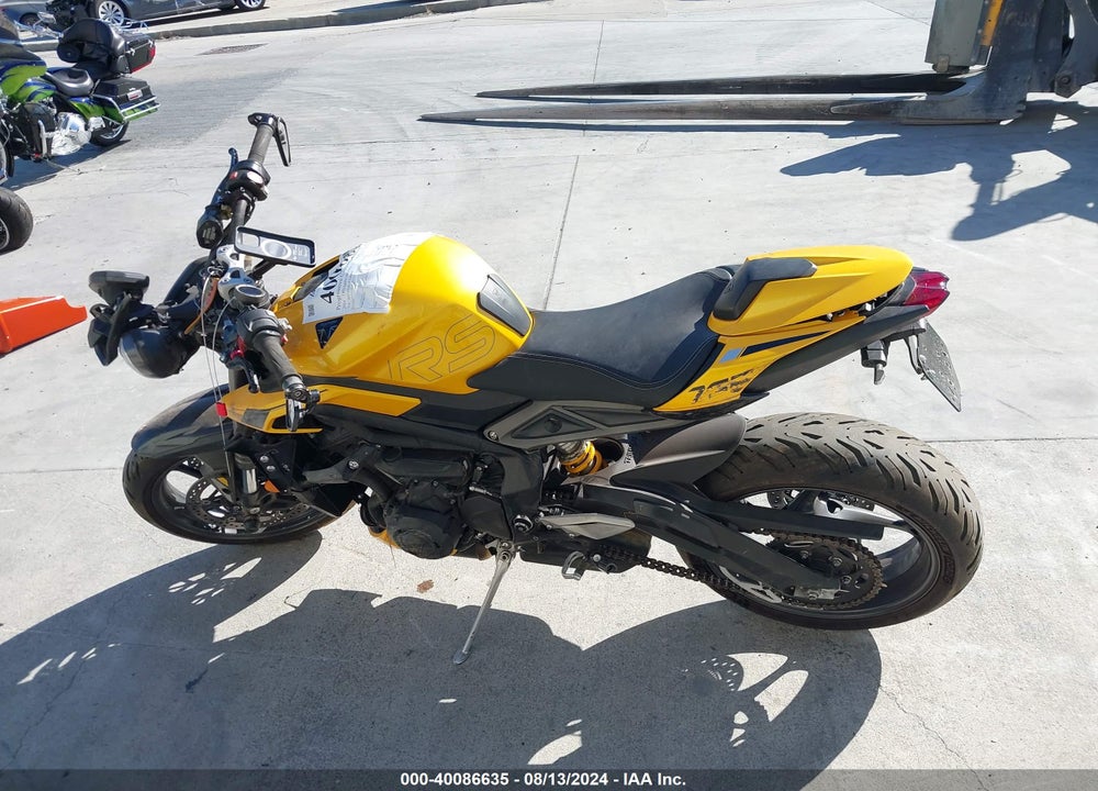 2024 TRIUMPH MOTORCYCLE STREET TRIPLE 765 RS VIN: SMTA614K6RTBJ6842