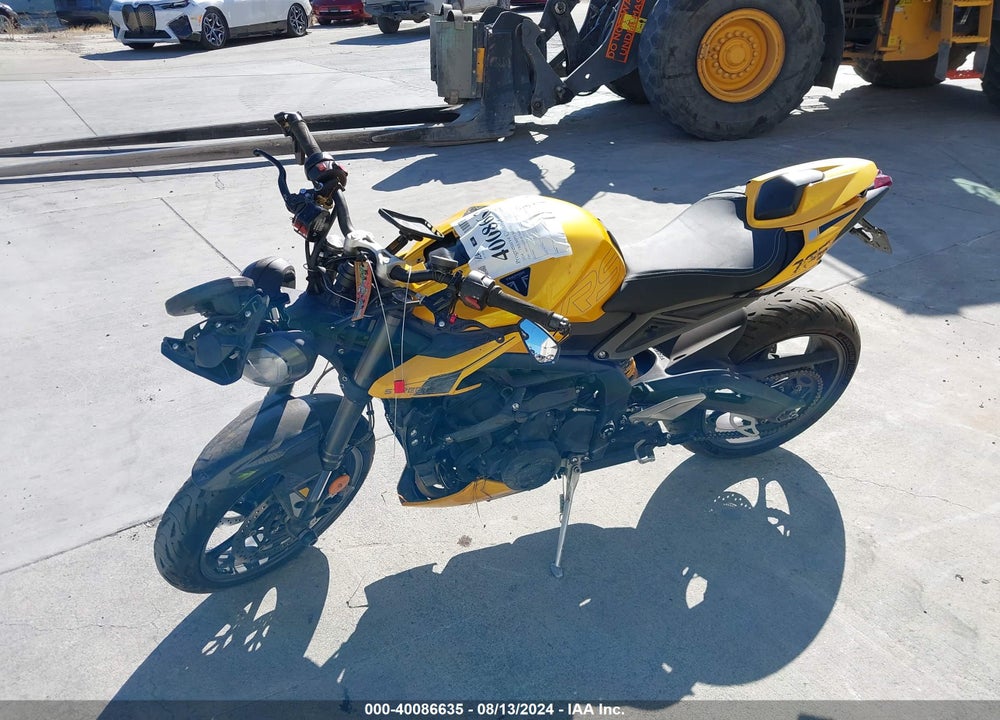 2024 TRIUMPH MOTORCYCLE STREET TRIPLE 765 RS VIN: SMTA614K6RTBJ6842