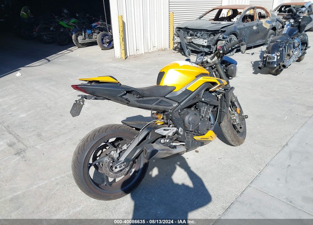 2024 TRIUMPH MOTORCYCLE STREET TRIPLE 765 RS VIN: SMTA614K6RTBJ6842