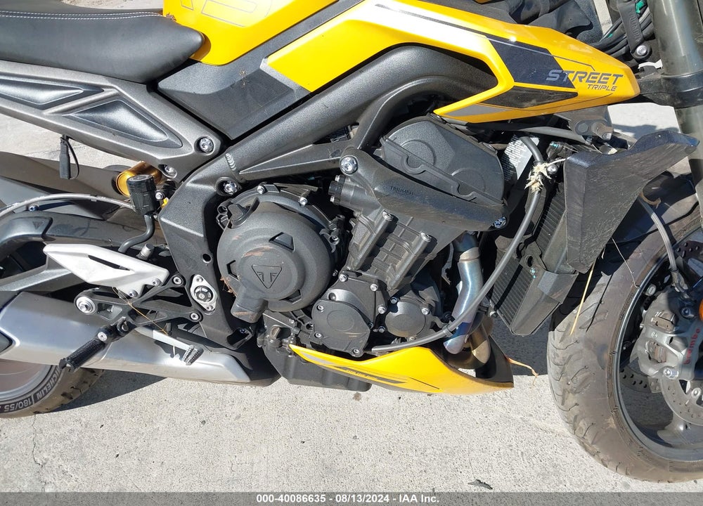 2024 TRIUMPH MOTORCYCLE STREET TRIPLE 765 RS VIN: SMTA614K6RTBJ6842