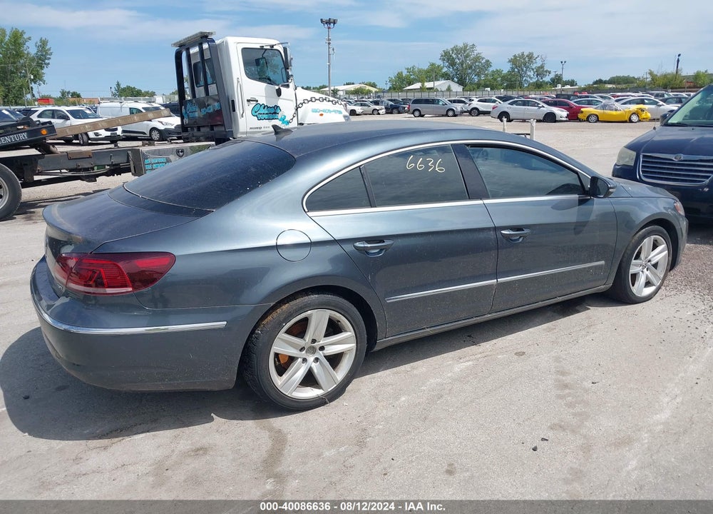 2013 VOLKSWAGEN CC VIN: WVWBP7AN0DE503205