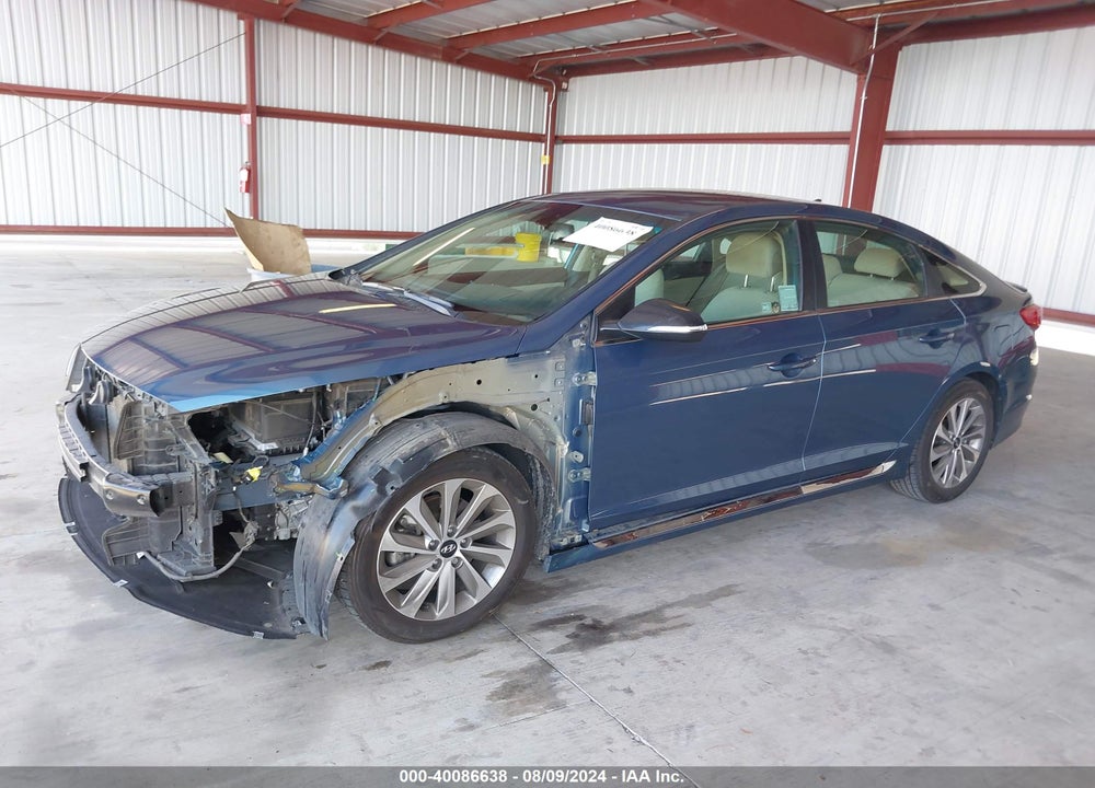 2017 HYUNDAI SONATA SPORT VIN: 5NPE34AF1HH542214