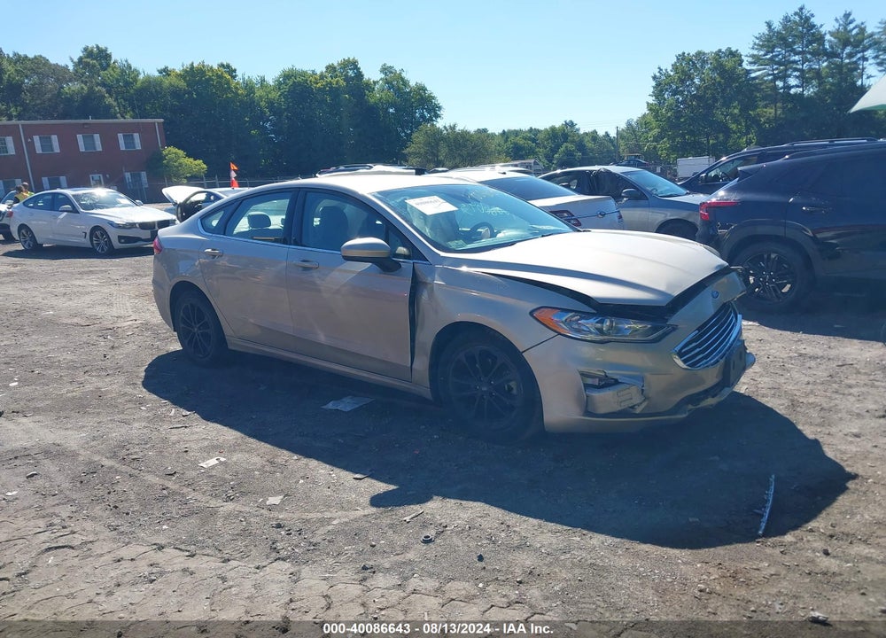 2019 FORD FUSION SE VIN: 3FA6P0HD3KR279126