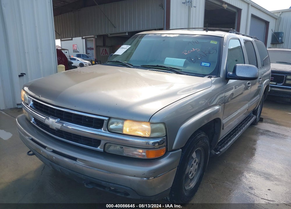 2002 CHEVROLET SUBURBAN 1500 LT VIN: 3GNFK16Z12G216851