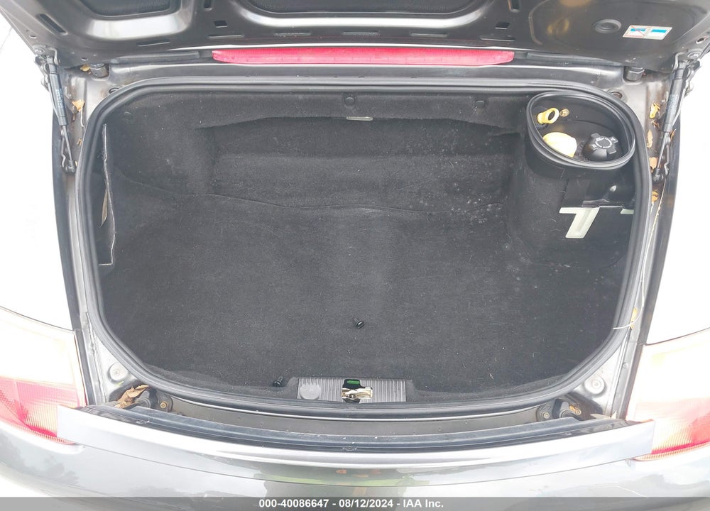2001 PORSCHE BOXSTER S VIN: WP0CB29801S660394