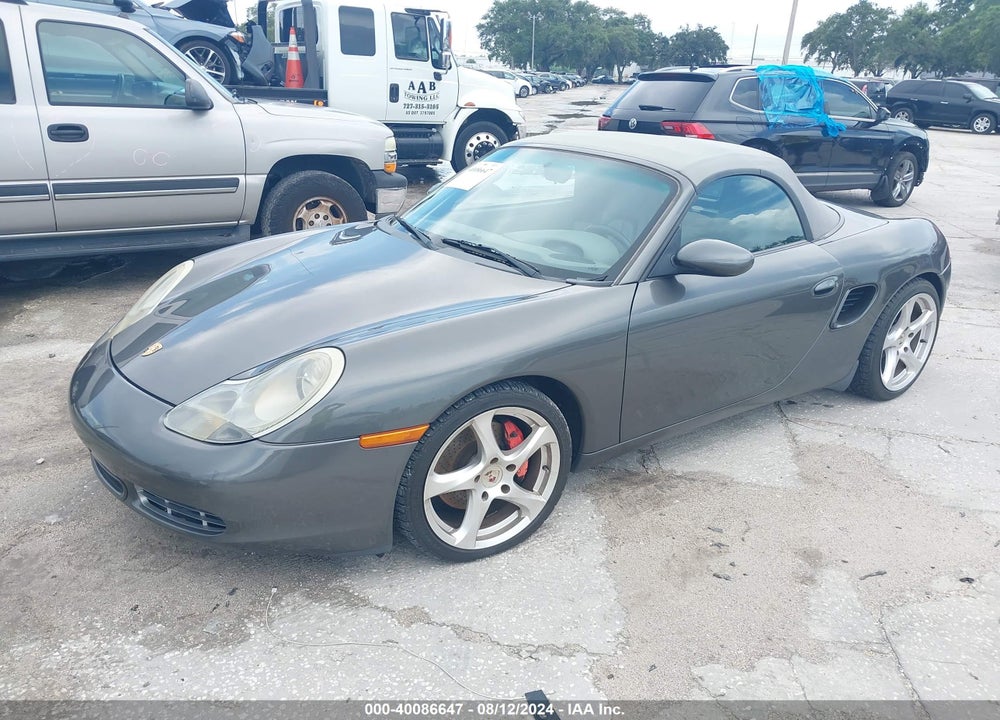 2001 PORSCHE BOXSTER S VIN: WP0CB29801S660394