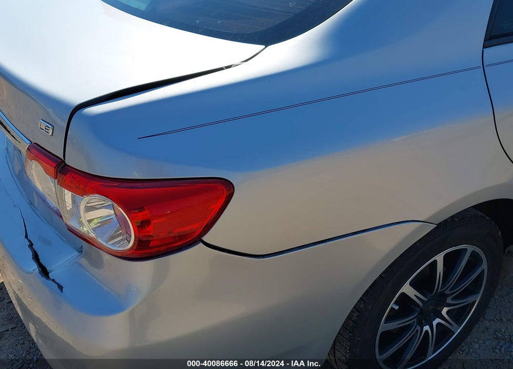 2012 TOYOTA COROLLA LE VIN: 2T1BU4EE3CC905724