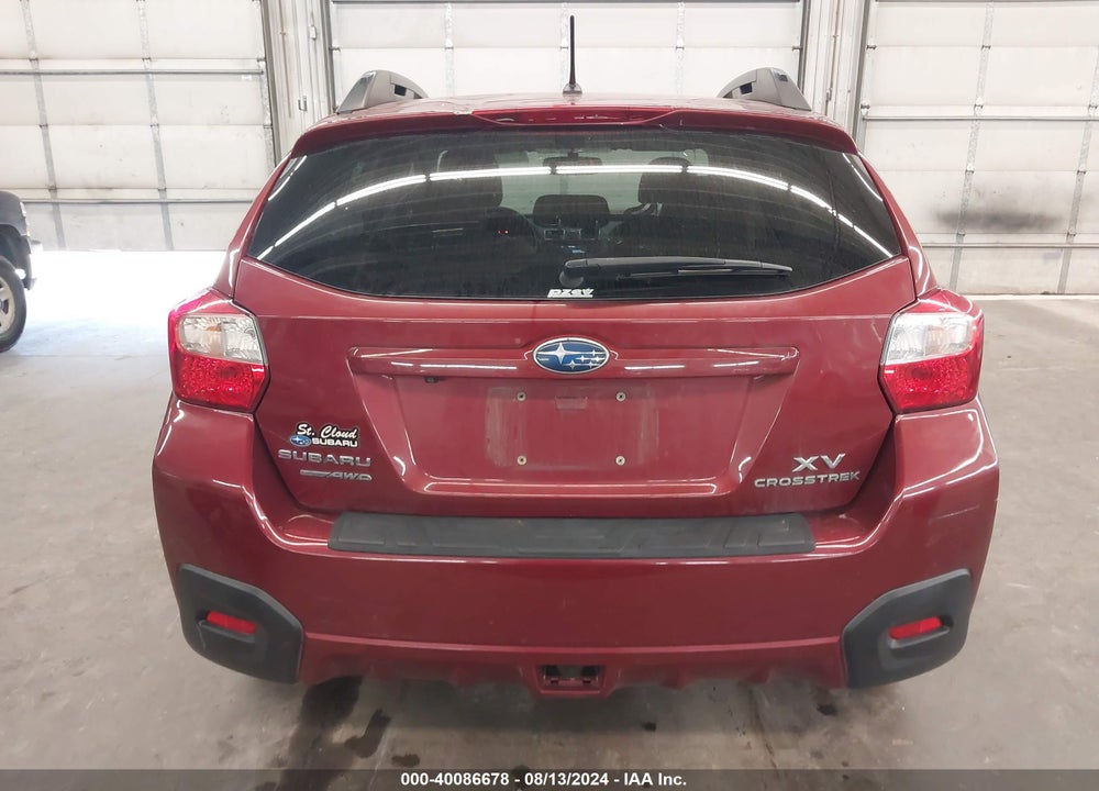 2015 SUBARU XV CROSSTREK VIN: JF2GPACCXF8295528
