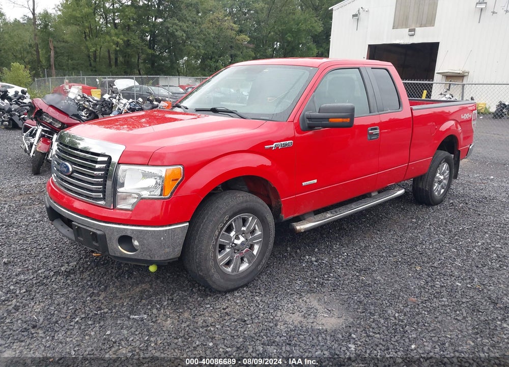 2012 FORD F-150 XLT VIN: 1FTFX1ET4CFA33051