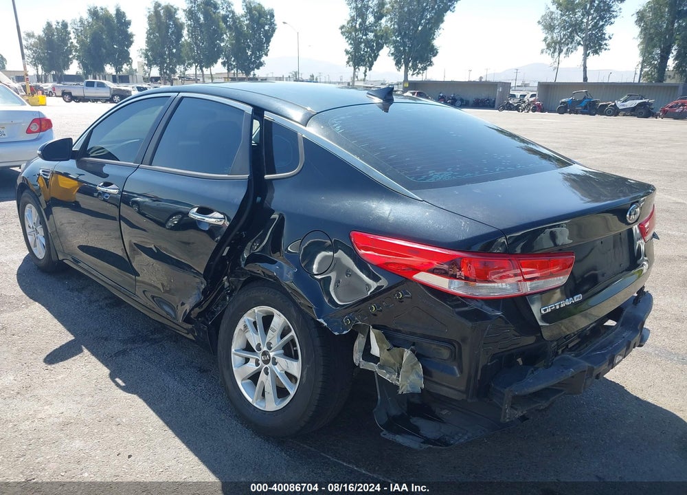 2016 KIA OPTIMA VIN: 5XXGT4L31GG052801