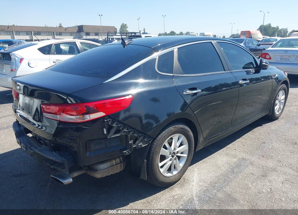 2016 KIA OPTIMA VIN: 5XXGT4L31GG052801