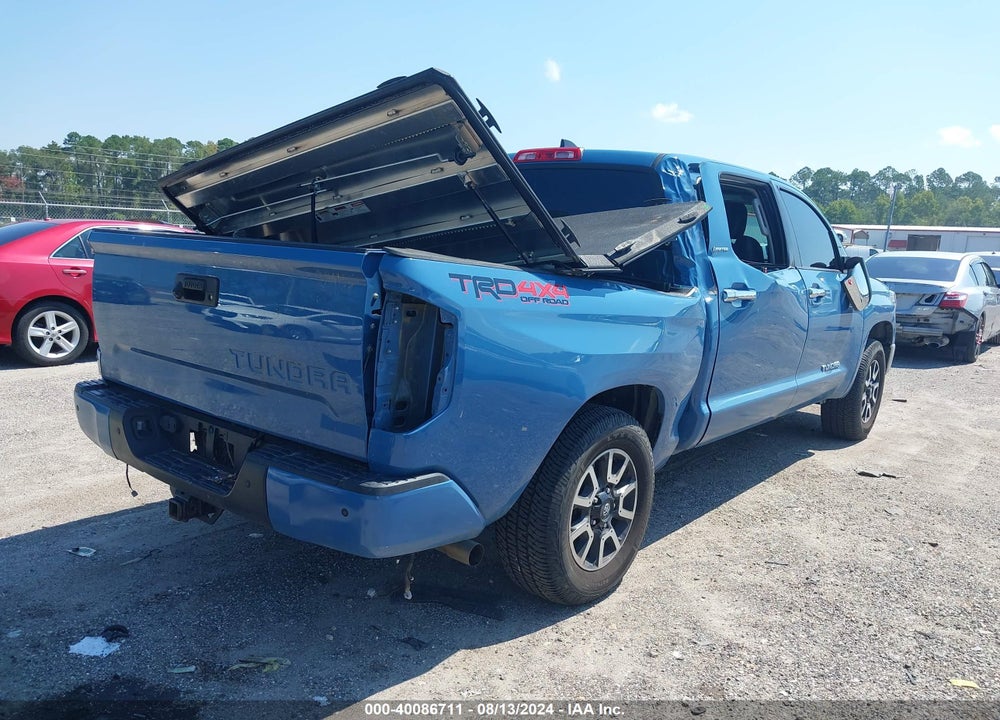 2020 TOYOTA TUNDRA LIMITED VIN: 5TFHY5F12LX954883