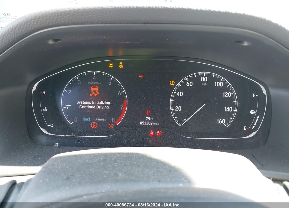 2020 HONDA ACCORD EX VIN: 1HGCV1F43LA144480