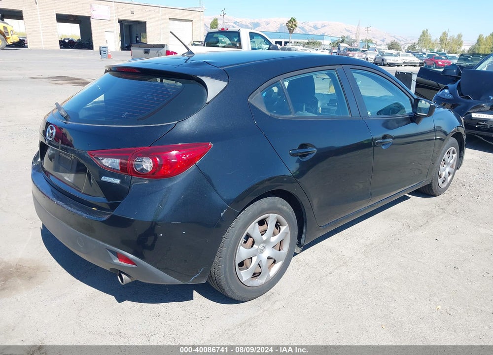 2014 MAZDA MAZDA3 VIN: JM1BM1K76E1182074