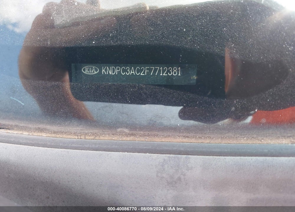 2015 KIA SPORTAGE EX VIN: KNDPC3AC2F7712381