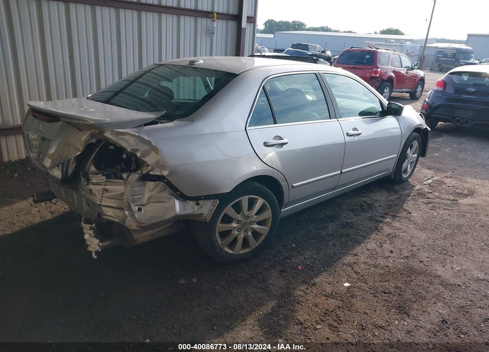 2007 HONDA ACCORD 3.0 EX VIN: 1HGCM66557A016143