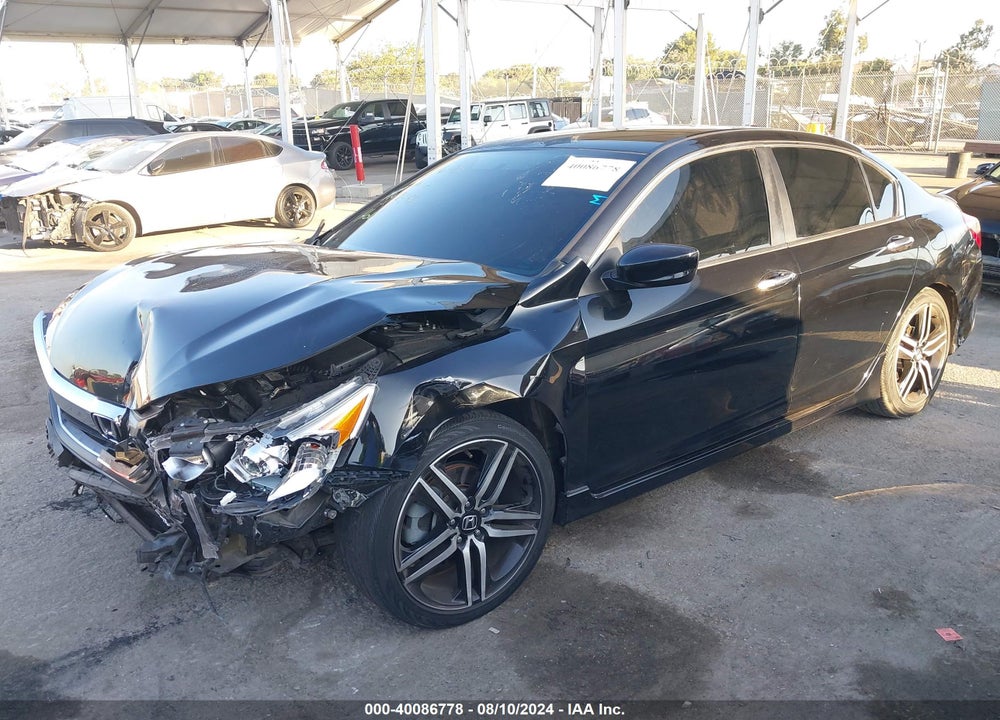 2016 HONDA ACCORD SPORT VIN: 1HGCR2F59GA089462
