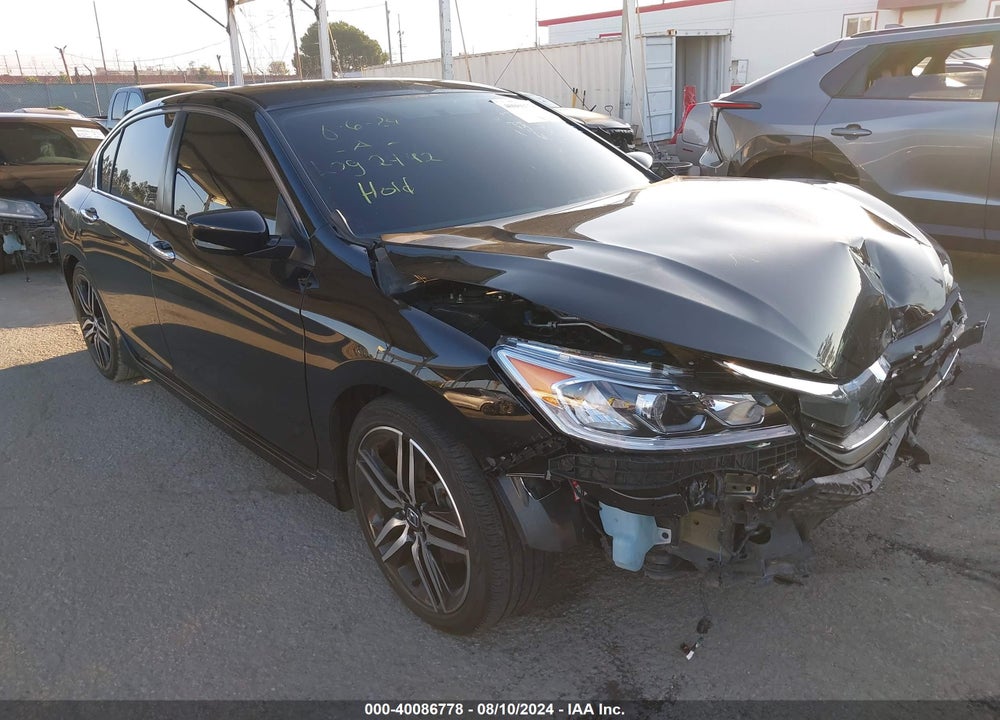 2016 HONDA ACCORD SPORT VIN: 1HGCR2F59GA089462