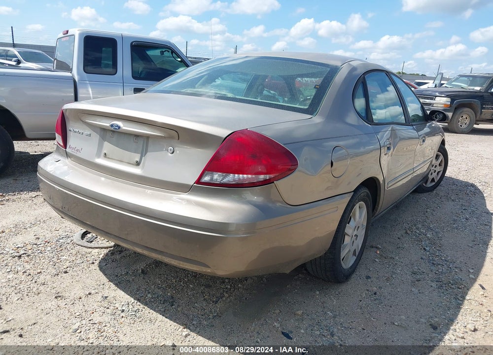 2005 FORD TAURUS SE VIN: 1FAFP53U55A291460