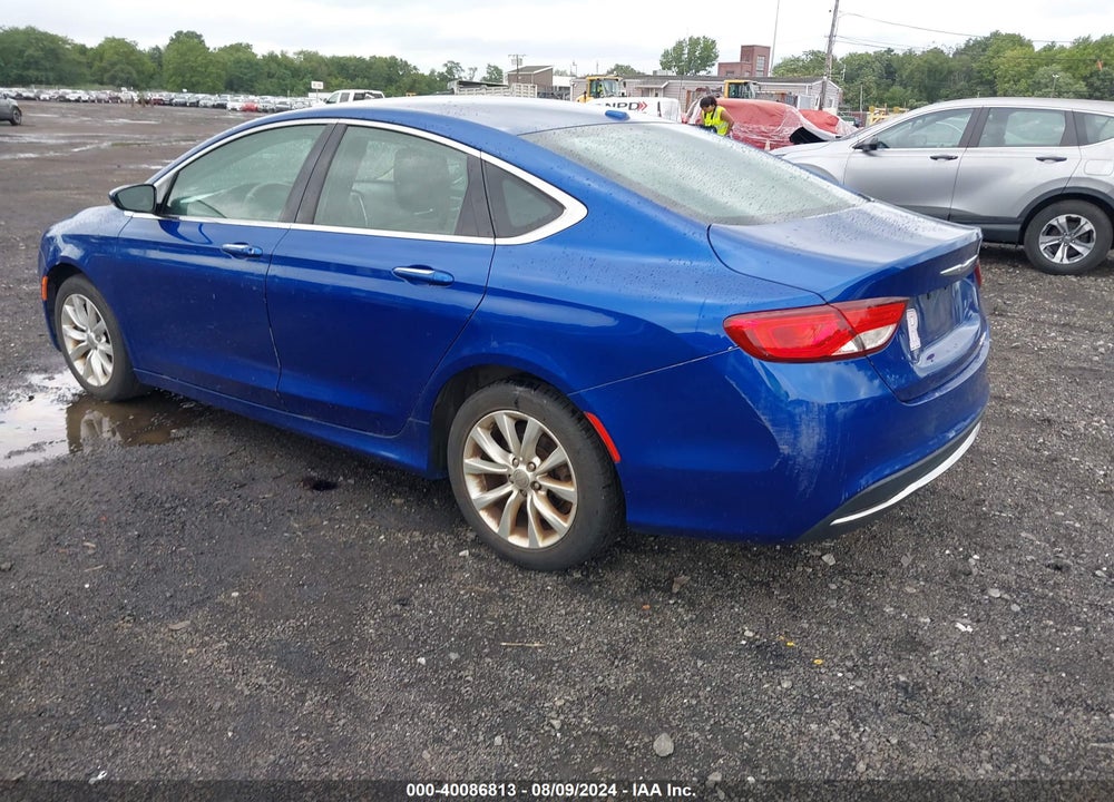 2015 CHRYSLER 200 C VIN: 1C3CCCCB0FN544355
