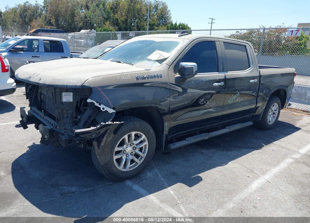 2019 CHEVROLET SILVERADO 1500 LTZ VIN: 3GCPWEED3KG276547