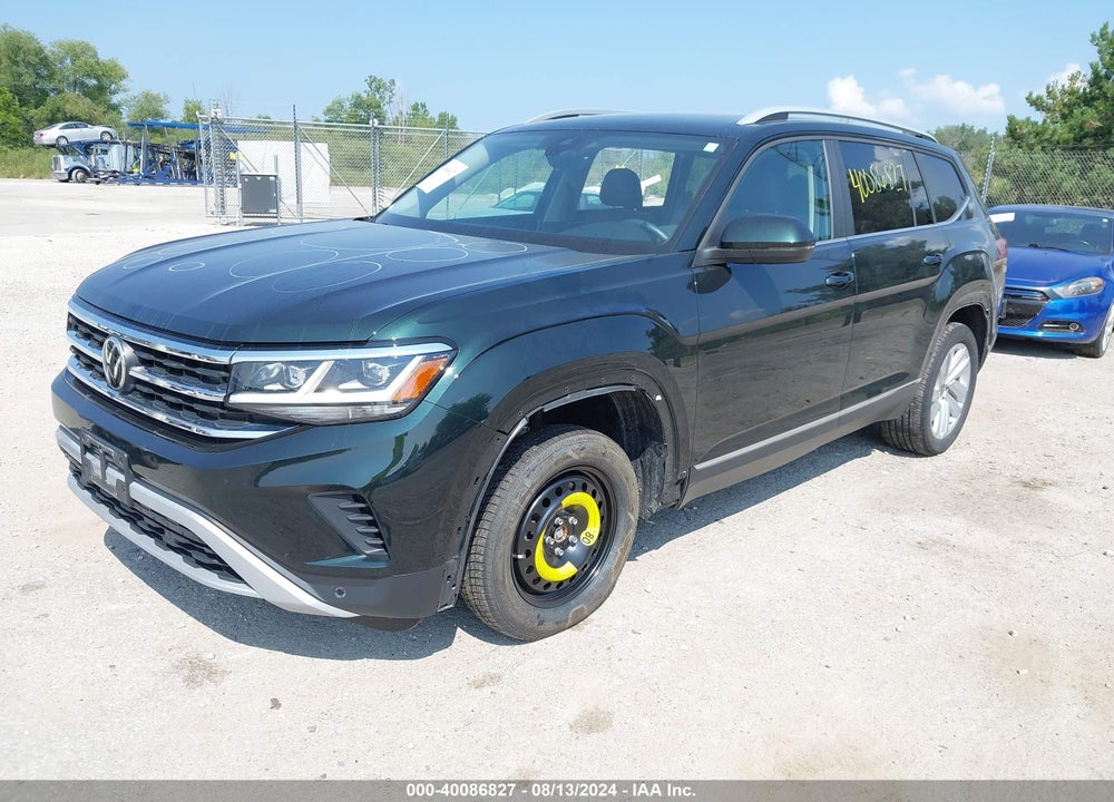 2021 VOLKSWAGEN ATLAS 3.6L V6 SEL VIN: 1V2BR2CA3MC582077