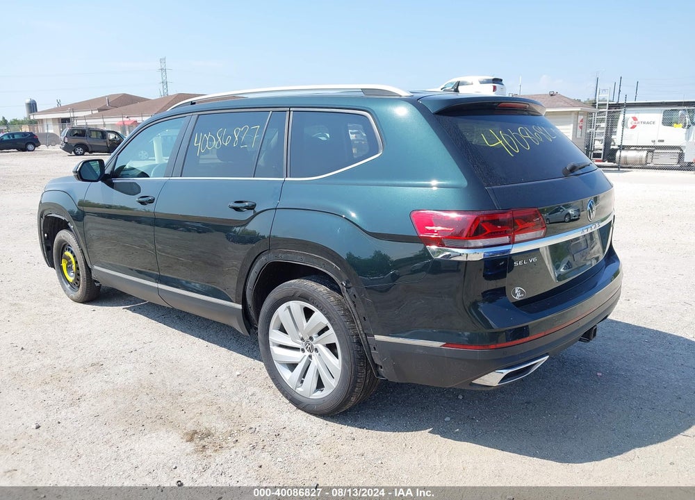 2021 VOLKSWAGEN ATLAS 3.6L V6 SEL VIN: 1V2BR2CA3MC582077