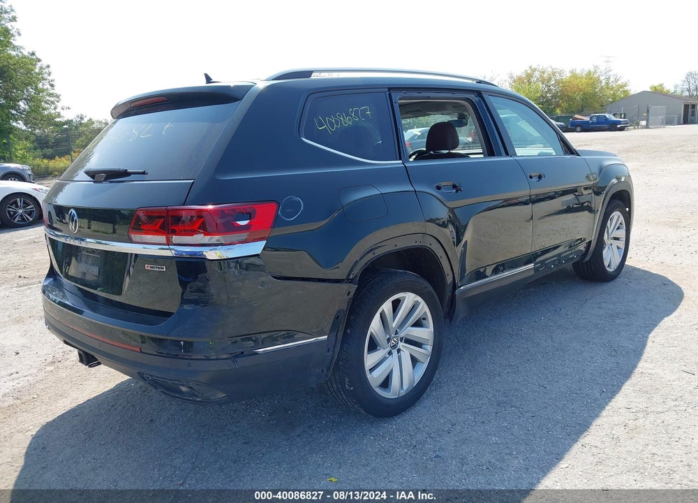 2021 VOLKSWAGEN ATLAS 3.6L V6 SEL VIN: 1V2BR2CA3MC582077