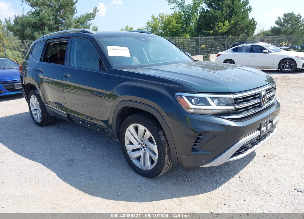 2021 VOLKSWAGEN ATLAS 3.6L V6 SEL VIN: 1V2BR2CA3MC582077