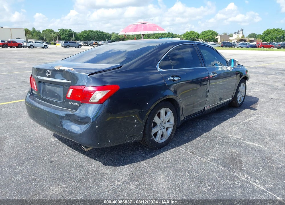 2009 LEXUS ES 350 VIN: JTHBJ46G792334401