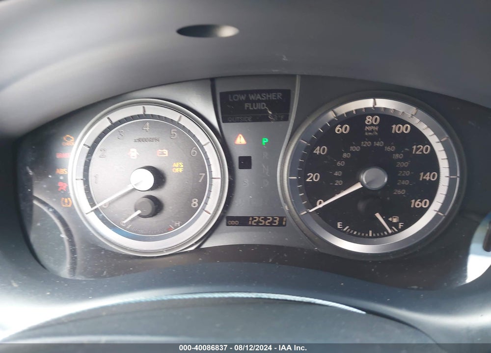 2009 LEXUS ES 350 VIN: JTHBJ46G792334401