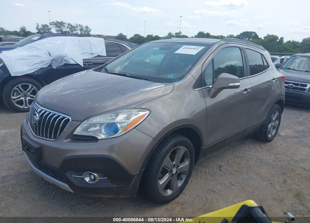 2014 BUICK ENCORE LEATHER VIN: KL4CJGSB6EB574481