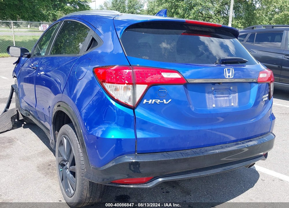 2021 HONDA HR-V AWD SPORT VIN: 3CZRU6H13MM747603