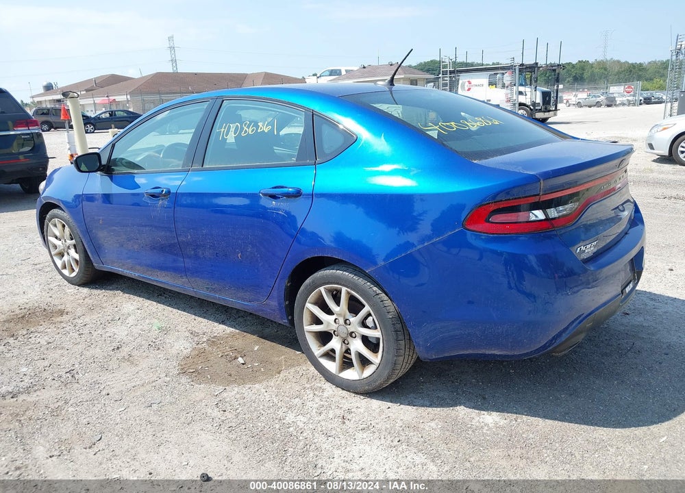2013 DODGE DART RALLYE VIN: 1C3CDFBH8DD107565