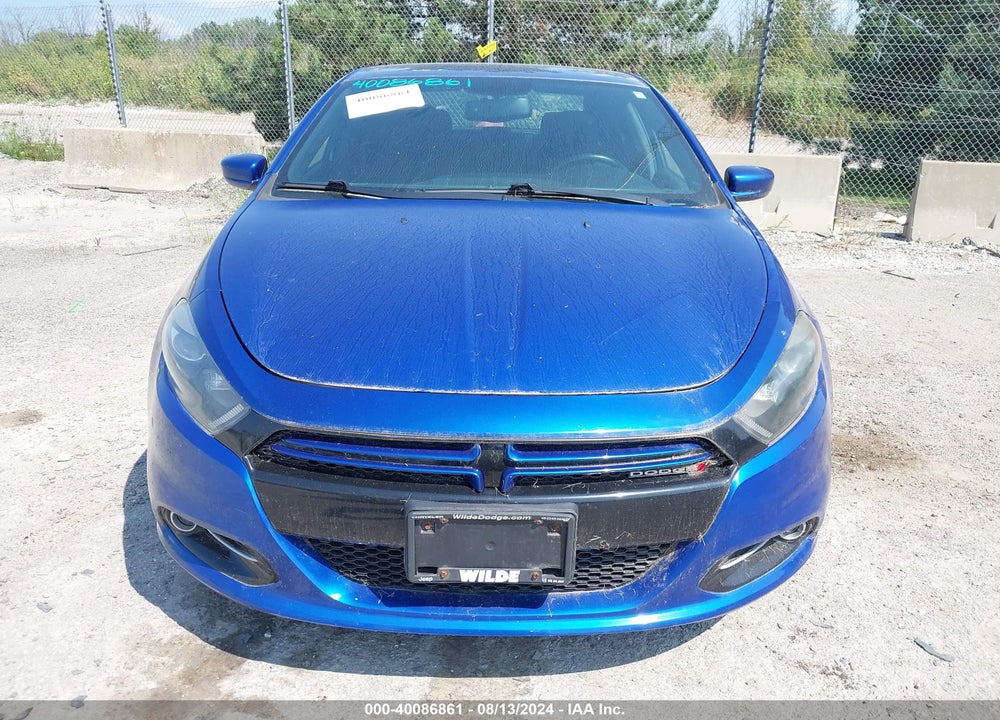 2013 DODGE DART RALLYE VIN: 1C3CDFBH8DD107565