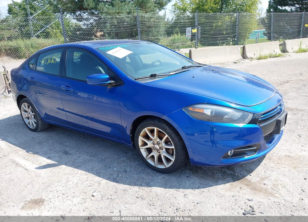 2013 DODGE DART RALLYE VIN: 1C3CDFBH8DD107565