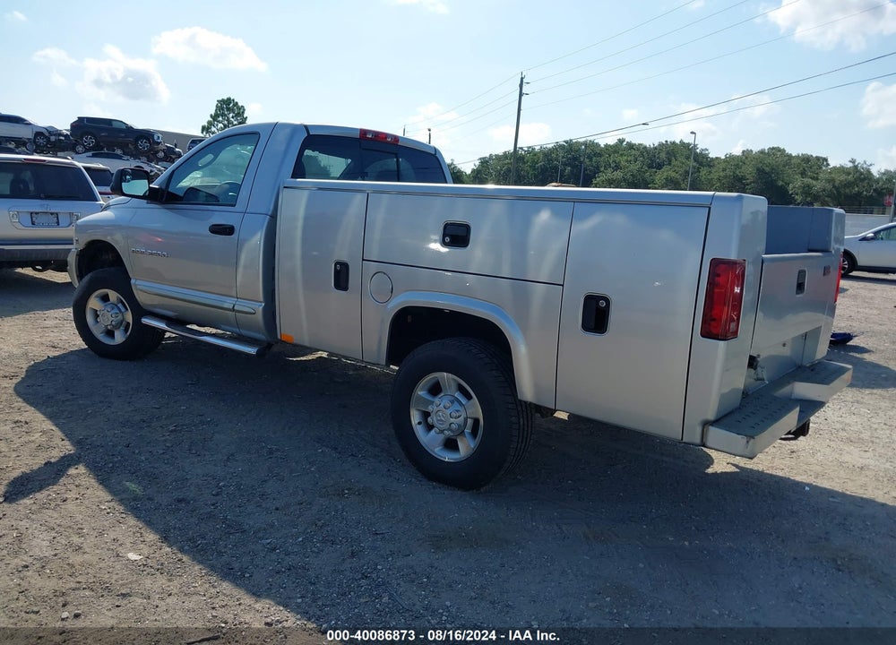 2004 DODGE RAM 2500 SLT/LARAMIE VIN: 3D7KU26C54G236967