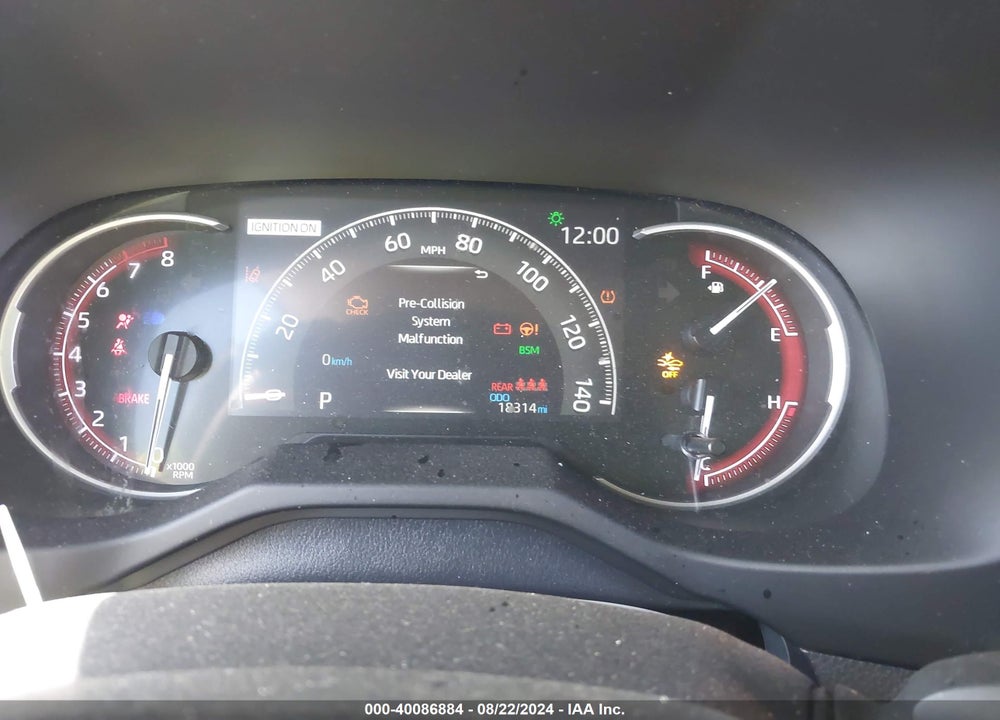 2022 TOYOTA RAV4 TRD OFF ROAD VIN: 2T3S1RFV0NW324081