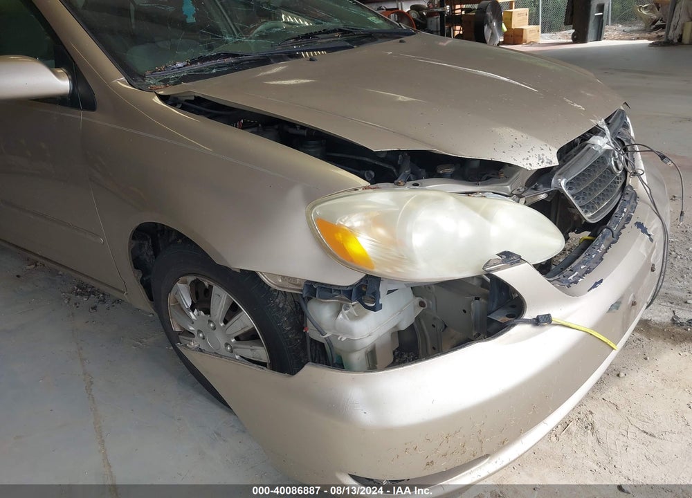 2006 TOYOTA COROLLA LE VIN: 2T1BR32E86C610283