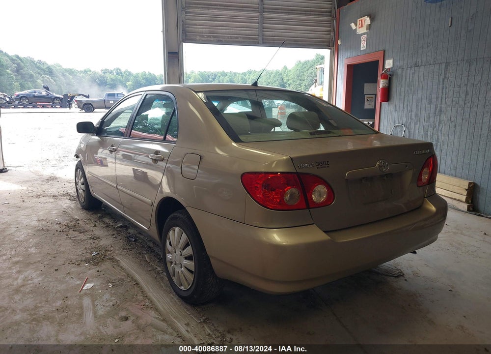 2006 TOYOTA COROLLA LE VIN: 2T1BR32E86C610283
