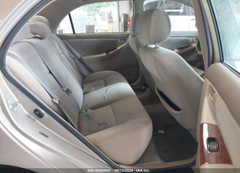 2006 TOYOTA COROLLA LE VIN: 2T1BR32E86C610283