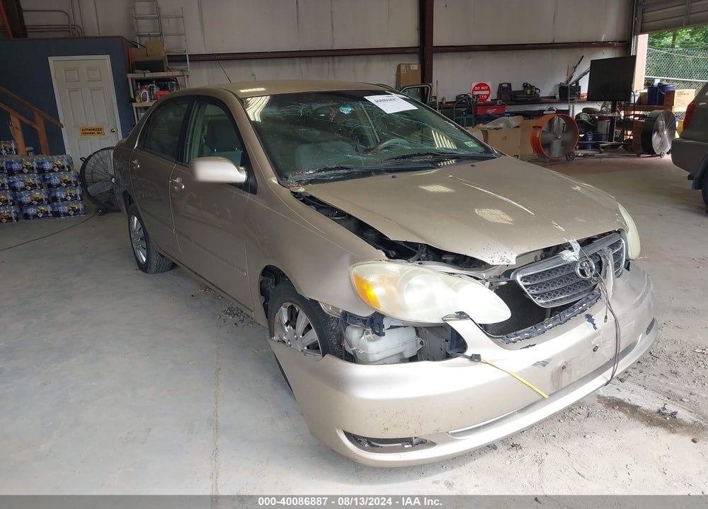 2006 TOYOTA COROLLA LE VIN: 2T1BR32E86C610283