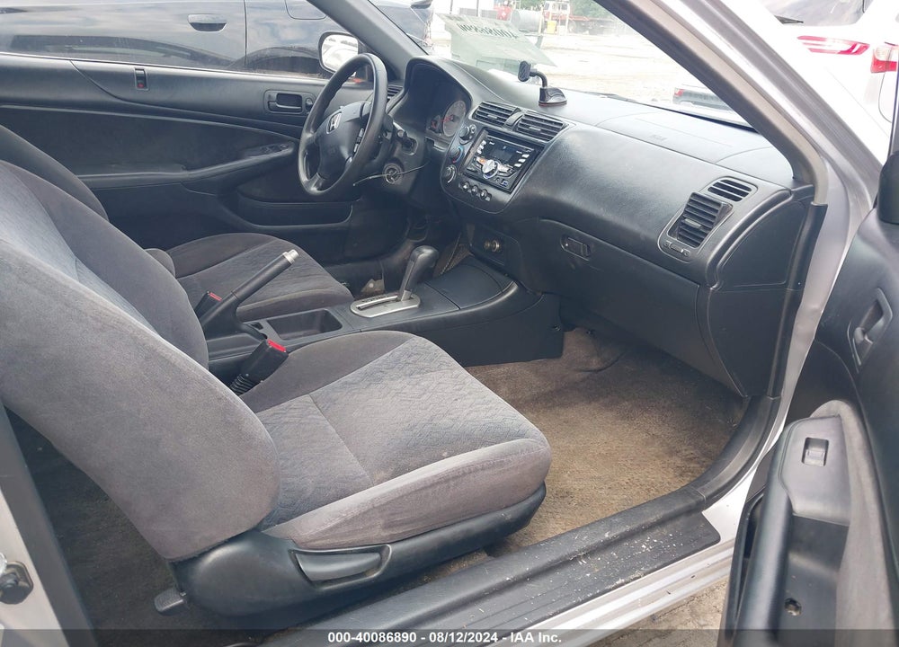 2002 HONDA CIVIC VIN: 1HGEM22562L106163