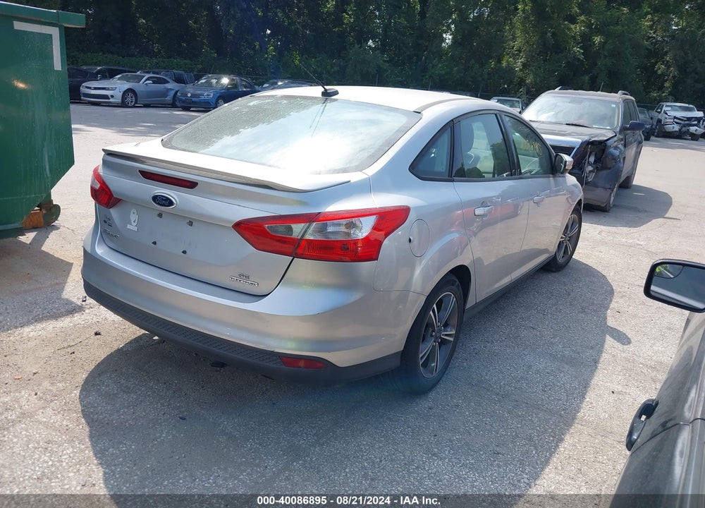 2014 FORD FOCUS SE VIN: 1FADP3F23EL241554