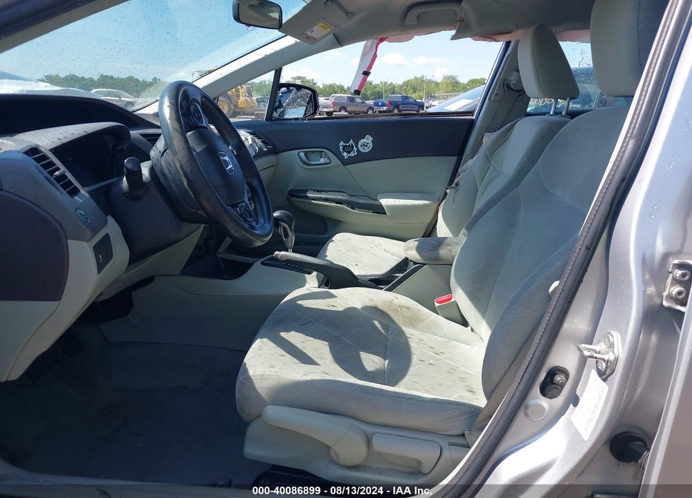 2012 HONDA CIVIC LX VIN: 19XFB2F57CE105570