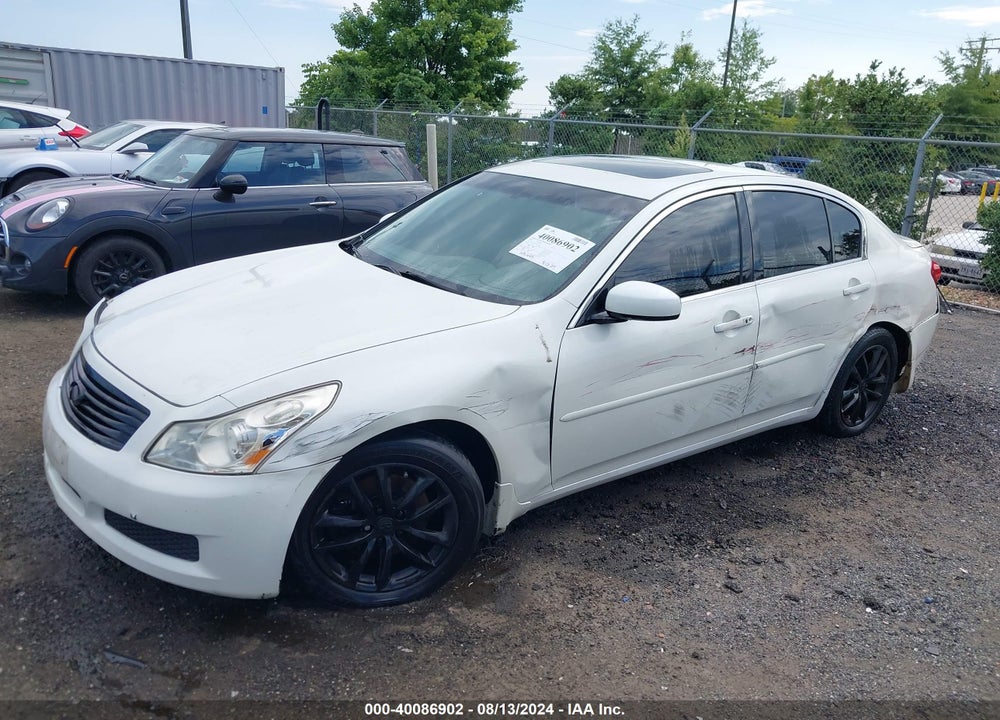 2008 INFINITI G35X VIN: JNKBV61F18M275055
